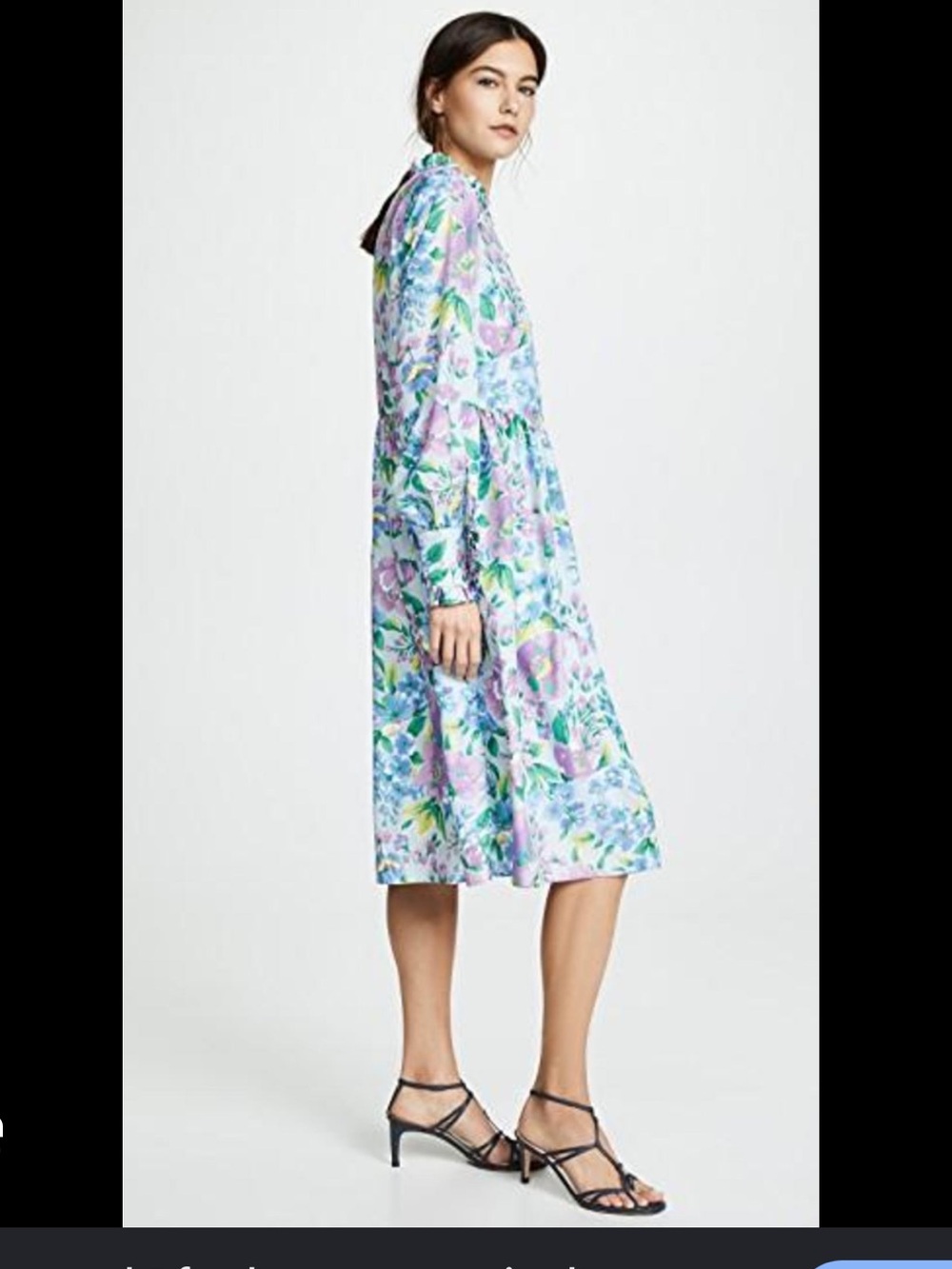 Anthropologie brand Baum und Pferdgarten Agacia Floral dress size US 10 BNWT - Picture 2 of 12